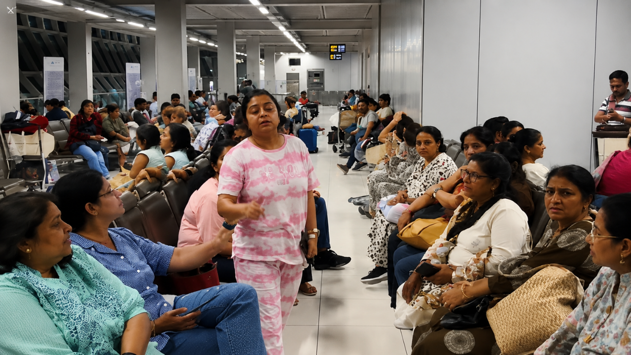 बैंकॉक एयरपोर्ट पर 28 घंटे फंसे 200 भारतीय, तकनीकी खराबी के बाद आखिरकार दिल्ली रवाना हुई फ्लाइट