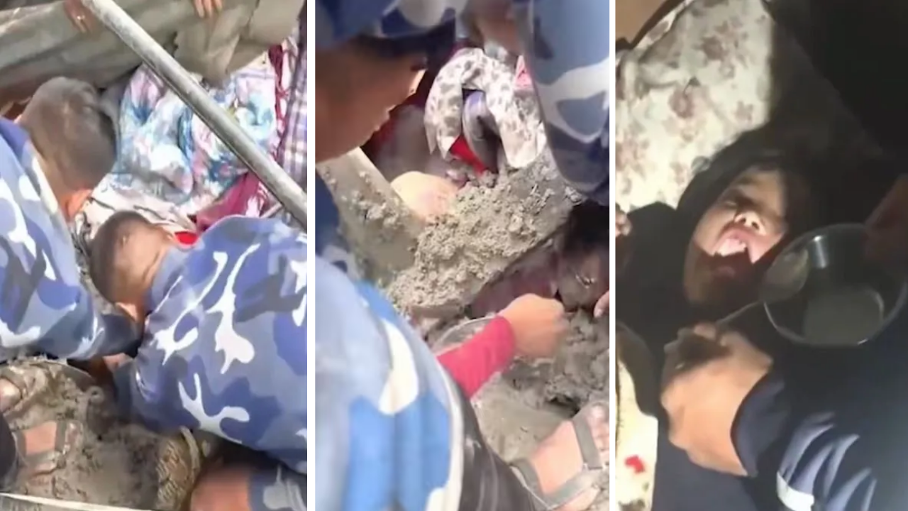 नेपाल बाढ़ में तबाही के बीच राहत: 3 दिन बाद मलबे से जिंदा मिली 6 साल की बच्ची, भोटेकोशी में फिर बढ़ा पानी
