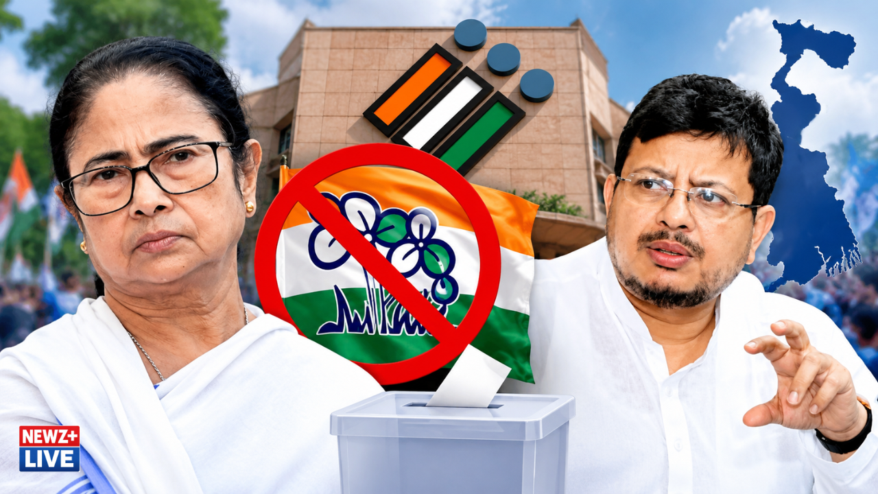 पश्चिम बंगाल उपचुनाव से पहले EC का बड़ा फैसला! TMC के नाम और चुनाव चिह्न के इस्तेमाल पर रोक, दोनों गुटों से मांगे गए नए नाम और सिंबल