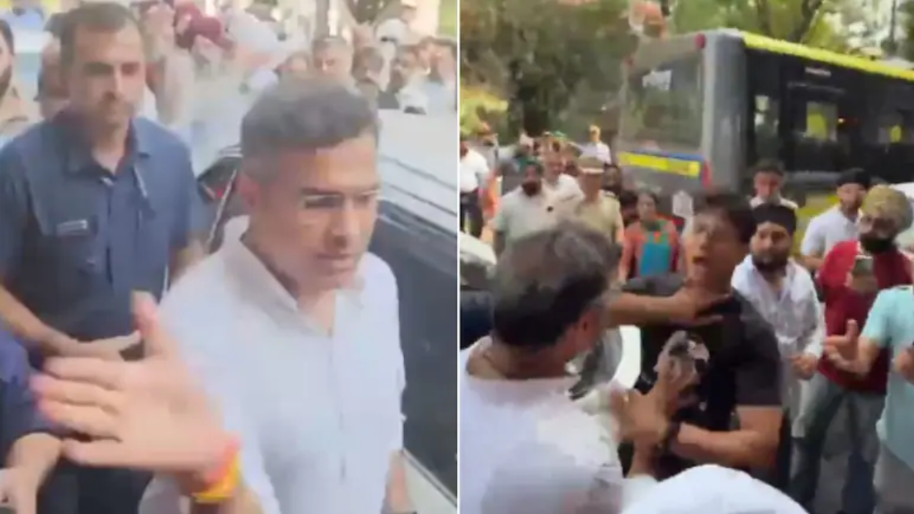 पूर्व CM के बेटे ने युवक को मारा थप्पड़! दिल्ली सरकार में मंत्री हैं प्रवेश वर्मा, VIDEO वायरल; बोले- ‘परिवार को गाली दी’